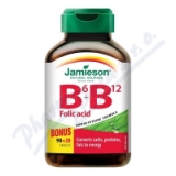 JAMIESON Vitamny B6 B12+kyselina listov tbl.110