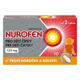 Nurofen pro dti pky 125mg supp.10