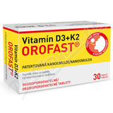 Vitamn D3+K2 OROFAST orodispergovateln tbl.30