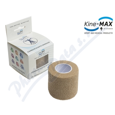 Kine-MAX Cohesive elast.samofix. 2.5cmx4.5m tlov