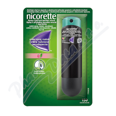Nicorette Spray p.les.ovo.1mg-dv.orm.spr1x13.2ml