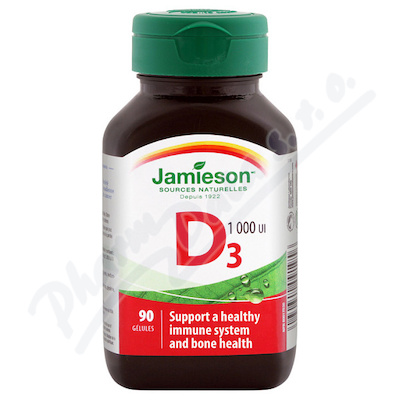 JAMIESON Vitamn D3 1000 IU cps.90