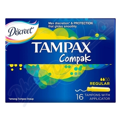Tampax Compak Regular tampony s apliktorem 16ks