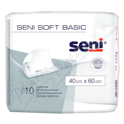 Seni Soft Basic podloky absorpn 60x40cm 10ks
