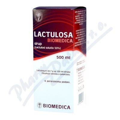 Lactulosa Biomedica 667mg-ml sir.500ml