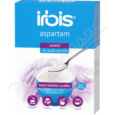 IRBIS Aspartam Sweet 3x slad sypk sladidlo 200g