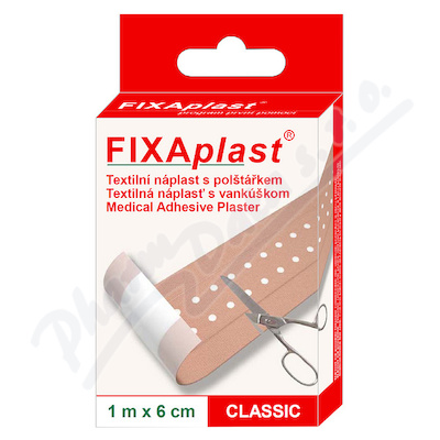 FIXAplast CLASSIC tex.nplast s poltkem 1mx6cm