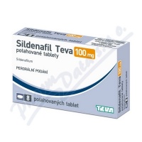 Sildenafil Teva 100mg por. tbl. flm. 4x100mg