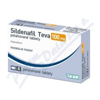 Sildenafil Teva 100mg por. tbl. flm. 8x100mg