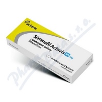 Sildenafil Actavis 50mg por. tbl. flm. 4x50mg