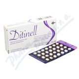 Ditinell 0. 060mg/0. 015mg por. tbl. nob. 3x28