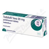 Tadalafil Teva 20mg tbl. flm.  4 I