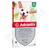 Advantix pro psy do 4kg spot-on 4x0. 4ml