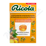 RICOLA Zzvor pomeranov mta bez cukru 40g