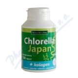 Chlorella Japan + kolagen tbl. 750