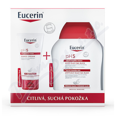 Eucerin pH5 suchá-citlivá pokožka Vánoce 2023